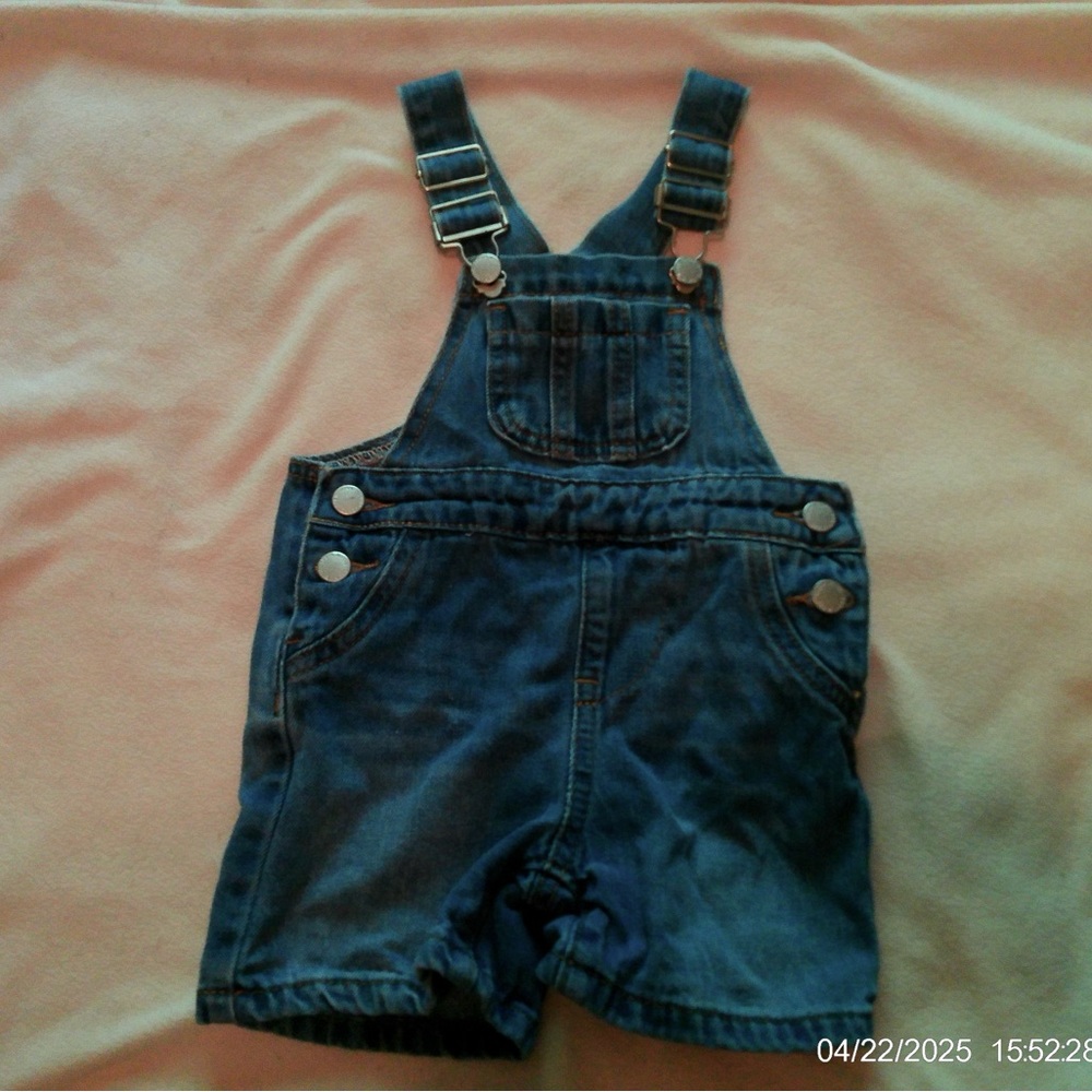 Denim Blue Kids Overalls
